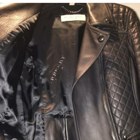 Burberry Leather Jacket - Picture 4 of 7